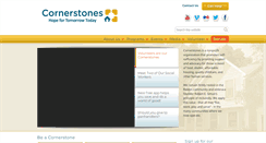 Desktop Screenshot of cornerstonesva.org
