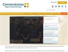 Tablet Screenshot of cornerstonesva.org